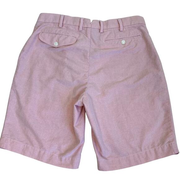 Polo Ralph Lauren Sz32 Cotton Chino Shorts Pale Pink Preppy Flat Front Old Money - Picture 11 of 16